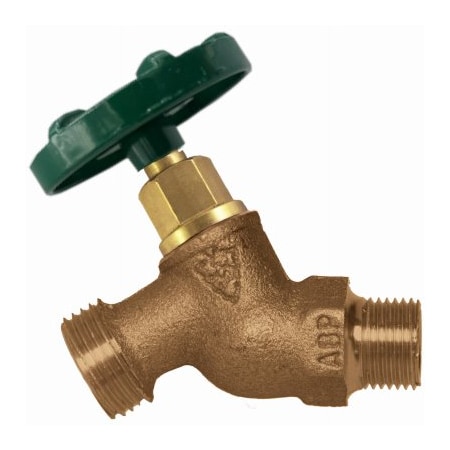 Arrowhead Brass 34MIPx34 Hose Bibb 351QTLF